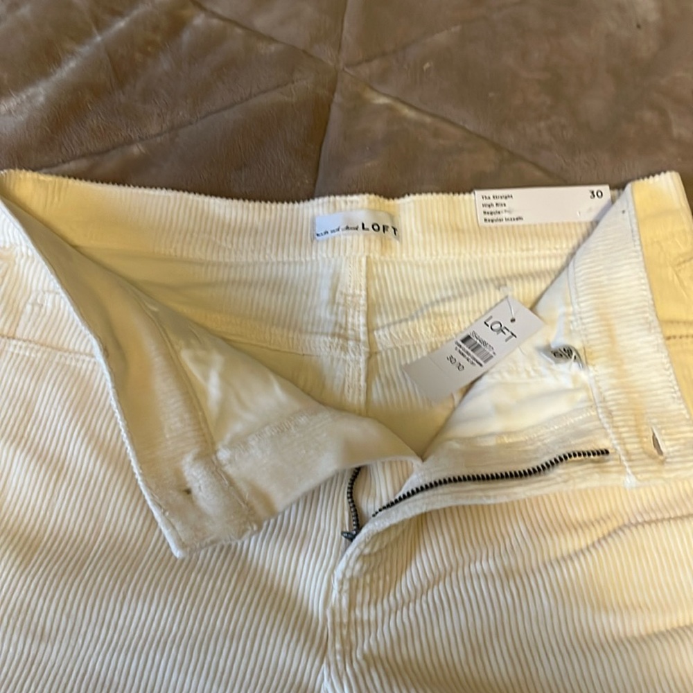 NWT Loft corduroy 5 pocket pant 
New used